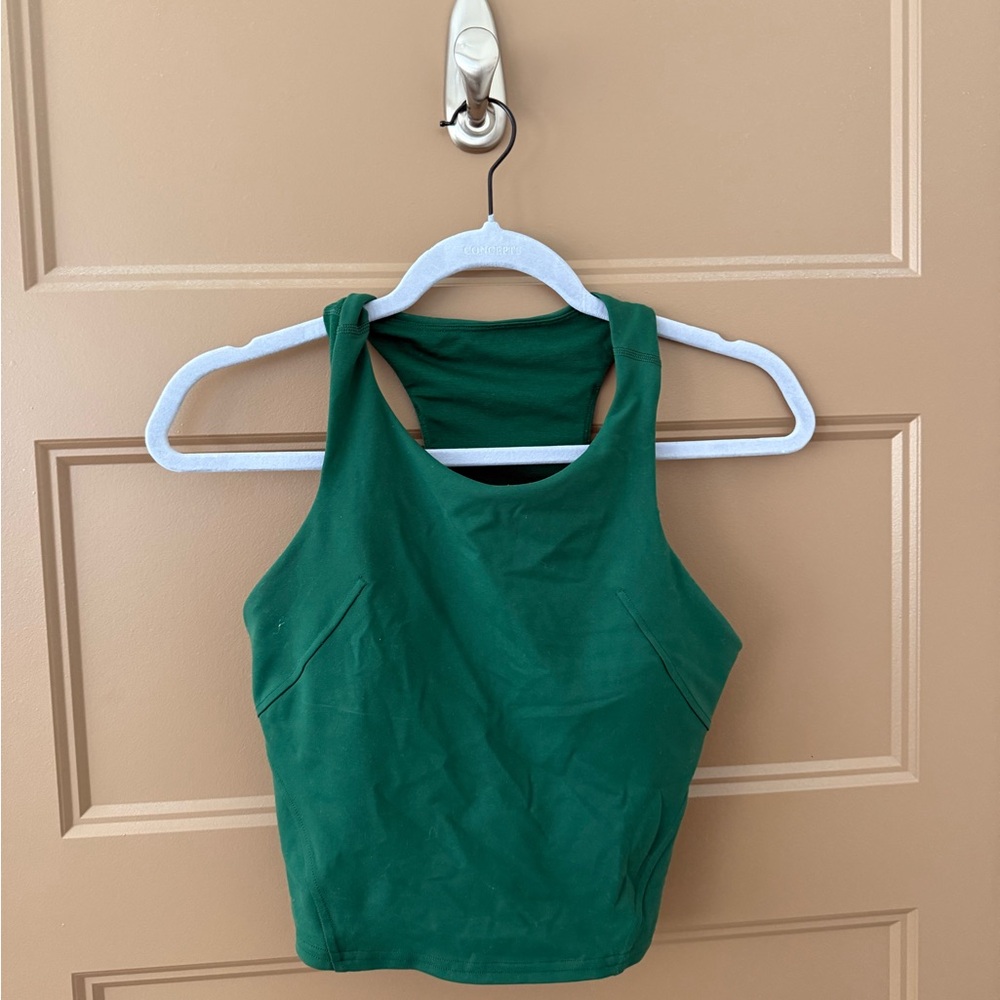 Lululemon Athletica Forest Green Tank Top